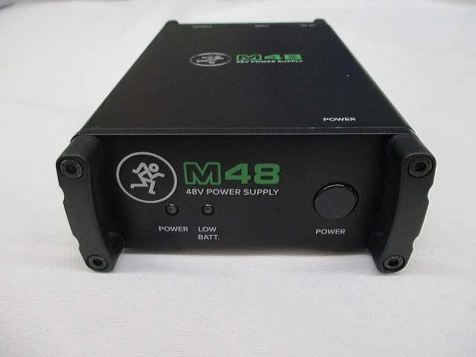 Fuente de alimentación Mackie M48 48V Phantom para micrófonos de condensador XLR Audio de JPN Foto 1 de 4