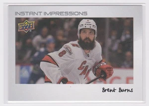 Impresiones instantáneas de cubierta superior 2022-23 Brent Burns Carolina Hurricanes #PZ-29 - Imagen 1 de 2