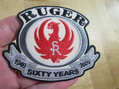 Unused Patch:  Ruger Sixty Years 1949 2009  (w18) - Image 1 of 2