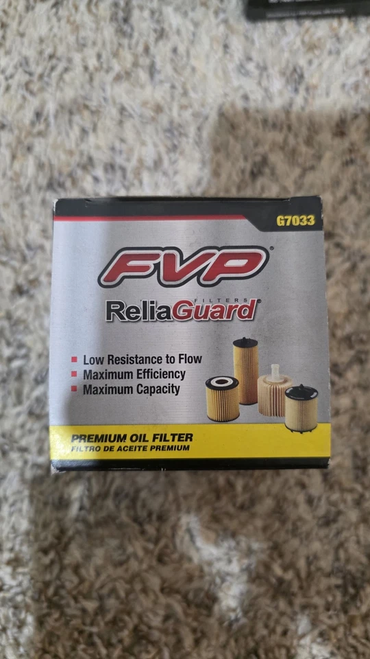 Filtro de aceite FVP G7033 Foto 1 de 1