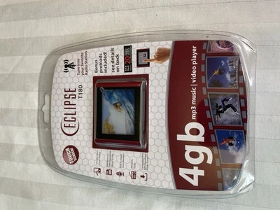 Eclipse T180 Touchscreen 4GB MP3 Music Video Player w/ FM Radio, Voice Recorder - Image 1 of 2