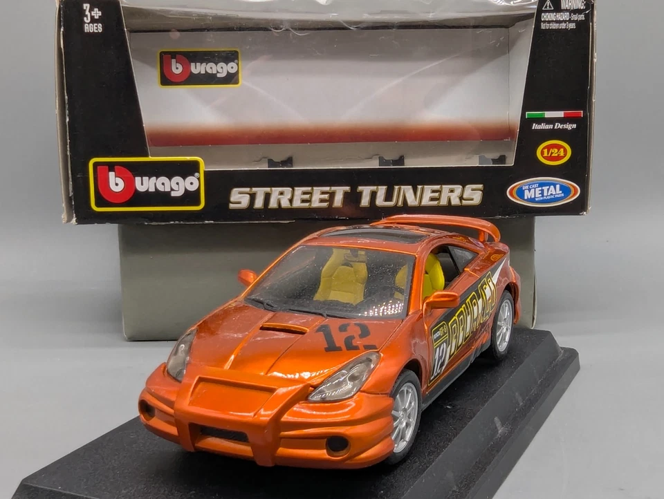 Modellautos 1:24 Bburago Toyota Celica GT-S #12 mit OVP - Bild 1 von 4