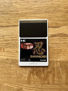 Shinobi JPN PC Engine SuperGrafx Turbo Duo GT Sega Arcade Classic! - Picture 1 of 9