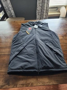 Adidas Ultimate365 Frostguard Full-Zip Insulated Vest, NWT - Mens L -Black, $220 - Picture 1 of 19