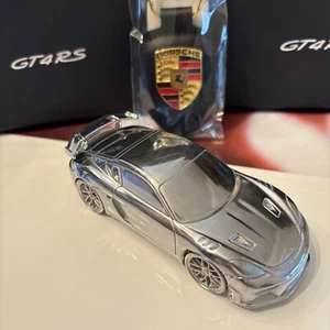 BLOWOUT Porsche Cayman GT4 RS Aluminum 1:43 Model & Free Key Chain - Picture 1 of 9