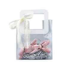 White Bag for Little Rabbit Doll Ambient Lighting Raffia Home Decoration Gifts