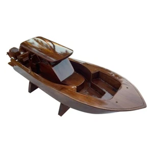 Scout 300 LFT barco madera caoba modelo de escritorio - Imagen 1 de 10