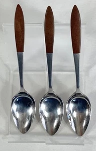 EPIC ETERNA KANU MUFFIN 3 Teelöffel 6,25" Servierer geschmiedet Edelstahl Japan MCM - Bild 1 von 6