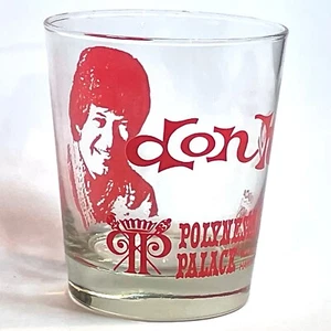 Vintage Don Ho Polynesian Palace Hawaii Glass - Tiki - Mint Condition - Foto 1 di 8