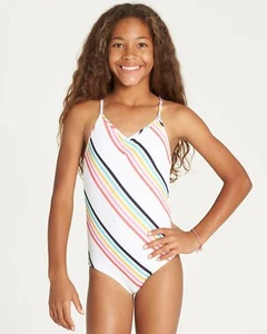 Billabong arco iris de una sola pieza para niñas talla 8 1008 - Imagen 1 de 2