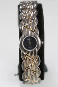 Majestron Watch Women Antiqued Silver Stainless Steel Battery WR Blue Quartz - Picture 1 of 6