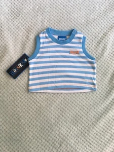Lonsdale, Blue and White, Baby Top, Size 0-3 Months, *Brand New* (With Tags) - Picture 1 of 5