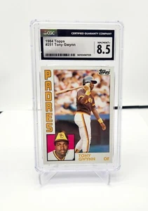 1984 TOPPS #251 TONY GWYNN SAN DIEGO PADRES HOF CGC 8.5 - Picture 1 of 2