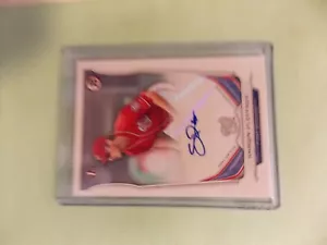 2014 Bowman Shawn Pleffner 1st Bowman Auto Autograph PA-SP Nationals - Picture 1 of 2