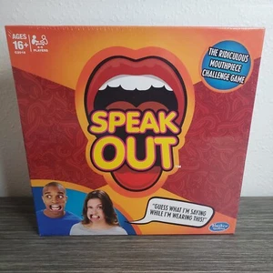 NUEVO Hasbro Speak Out The Ridiculous Mouthpiece Challenge Family Funny Game 2016 - Imagen 1 de 5