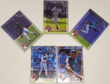 KEN GRIFFEY, JR. Metallic Impressions 5 ALL METAL COLLECTOR CARDS 1996  BUF