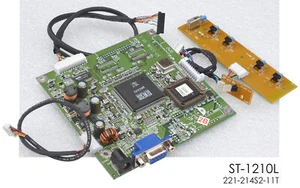Monitor St-1210l Circuit Board + Cable for Sharp Lq121s1lh02 Inverter Qf38 V653 - Picture 1 of 1