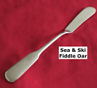 Sea & Ski Fiddle Oar Master Butter Knife 6 5/8" Stainless Steel Flatware