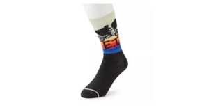 NEW PAIR OF NOVELTY RETRO E.T.  THE EXTRA TERRESTRIAL CREW SOCKS SIZE 8-12 - Picture 1 of 1