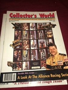 Collectors World Racing Magazine October 1993 Vol 3 No 6 Alliance Racing Series