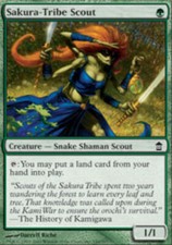 1x Sakura-Tribe Scout NM, English MTG Saviors of Kamigawa