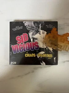 Sid Vicious - The Chaos And Disorder Tapes (2 CD) **BRAND NEW/STILL SEALED** - Picture 1 of 5