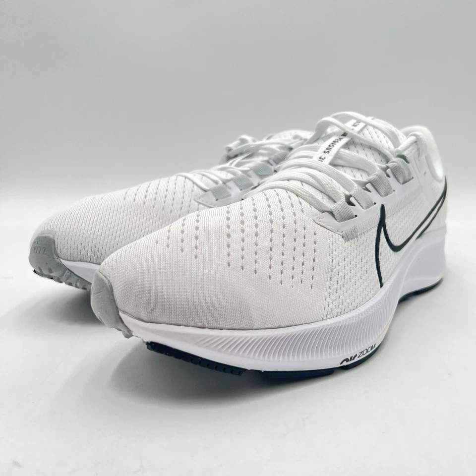 Brand New Nike Air Zoom Pegasus 38 White Black Size 11.5 Men CW7356-100 - Image 1 of 4