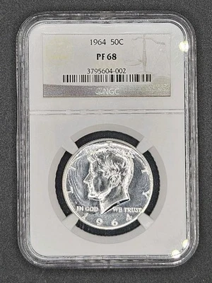 1964 Kennedy Half Dollar Proof | NGC PF68 - Image 1 of 4