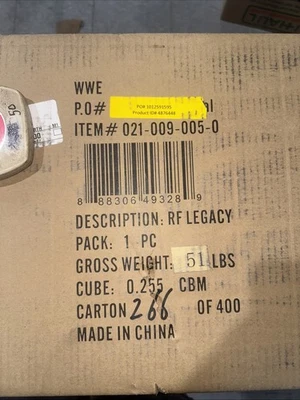 Cinturón Título WWE Ric Flair Legacy Edición Limitada Estuche Bata Cinturón 266/500 Nuevo en Caja Raro Foto 1 de 3