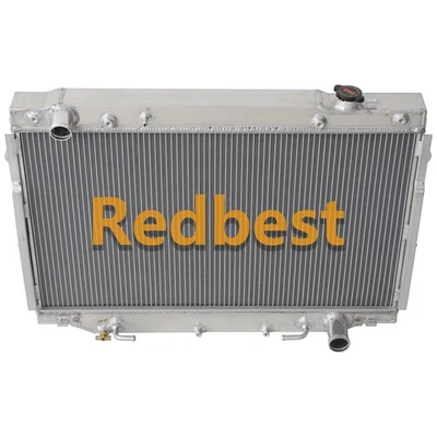 Radiador de aluminio Fit 1993-97 1995 Toyota Land Cruiser Lexus LX450 4,5 L I6 3 filas Foto 1 de 4