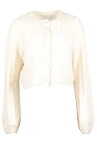 SABLYN IVORY CASHMERE CARDIGAN XSMALL - Picture 1 of 4