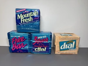 Vintage Dial 5oz Deodorant Bar Soap MOUNTAIN FRESH & PLUS - Picture 1 of 7