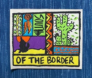 TDI Fashion Patch South of the Border Vintage 1989 Iron On Sew on - Picture 1 of 2