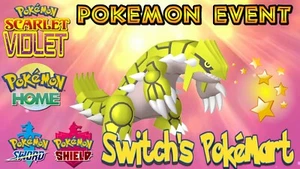 ✨Shiny Groudon Evento Intacto💚Hogar/Escarlata/Violeta/Espada/Escudo✨ - Imagen 1 de 4
