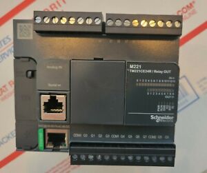 New Schneider Electric TM221CE24R Logic Controller, Modicon M221, 24 IO relay 