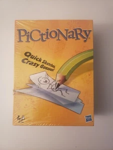 Pictionary Parker Brothers, Quick Draw Quick Sketches and Crazy Guesses, NEW - Picture 1 of 4