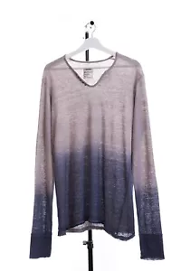 Camiseta ZADIG & VOLTAIRE Monastir ML Gris Manga Larga Talla S Lino - Imagen 1 de 10