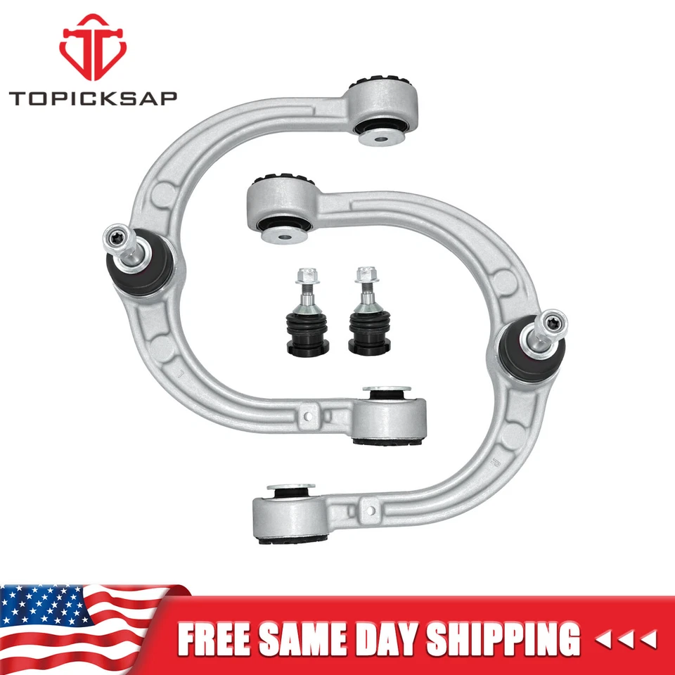 Kit para Mercedes-Benz GL450 ML350 R350 4 piezas brazos de control superiores delanteros con rótula Foto 1 de 4