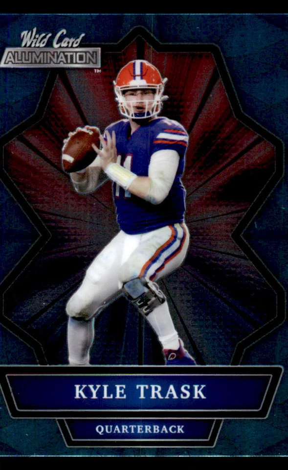 2021 Wild Card Alumination #ABC-4 Kyle Trask - Image 1 of 2