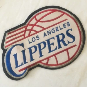 Los Angeles Clippers Logo Large Sew On NBA Basketball Patch Emblem Showtime - Picture 1 of 2