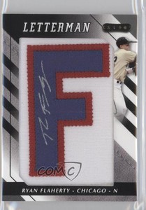 2008 Razor Letterman 20 /20 Ryan Flaherty #RF-F Auto