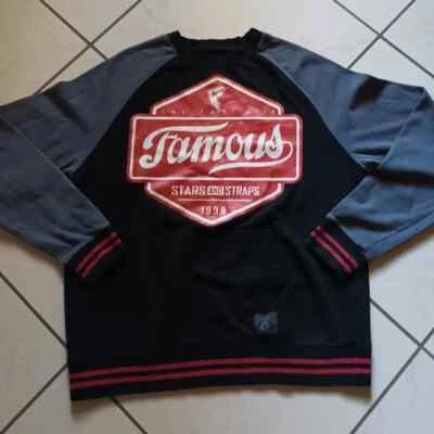 Famous stars and straps vintage sweater hip-hop 90's - Imagen 1 de 4