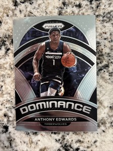 2022-23 Panini Prizm Dominance Anthony Edwards Minnesota Timberwolves #17