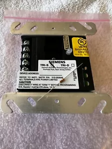 SIEMENS TRI-S ADDRESSABLE ZONE MODULE (24+ AVAIL. IN STATIC BAGS) - Picture 1 of 6