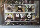 2003 animals pandas bears rotary m/sheet MNH
