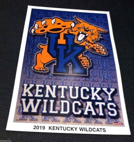 KENTUCKY WILDCATS  Rare MINI Promo POSTER 3" x 5" Inches BY Starline Cover