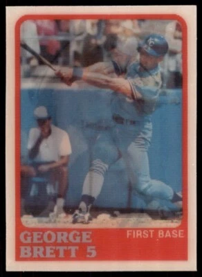 1988 Sportsflics George Brett Kansas City Royals #150 - Image 1 of 2