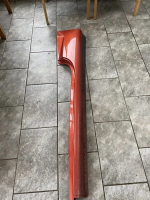 06 07 08 09 MITSUBISHI ECLIPSE ROCKER PANEL SKIRT MOLDING DRIVER SIDE OEM Orange - Image 1 of 4