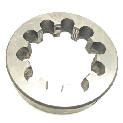 REELEER 1 Stück metrische Rechts Außengewindeschneider M65 X 1,5 2 mm