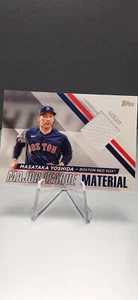 Masataka Yoshida 2024 Topps Series 1 Major League Material Jersey Relic Red Sox - Picture 1 of 2